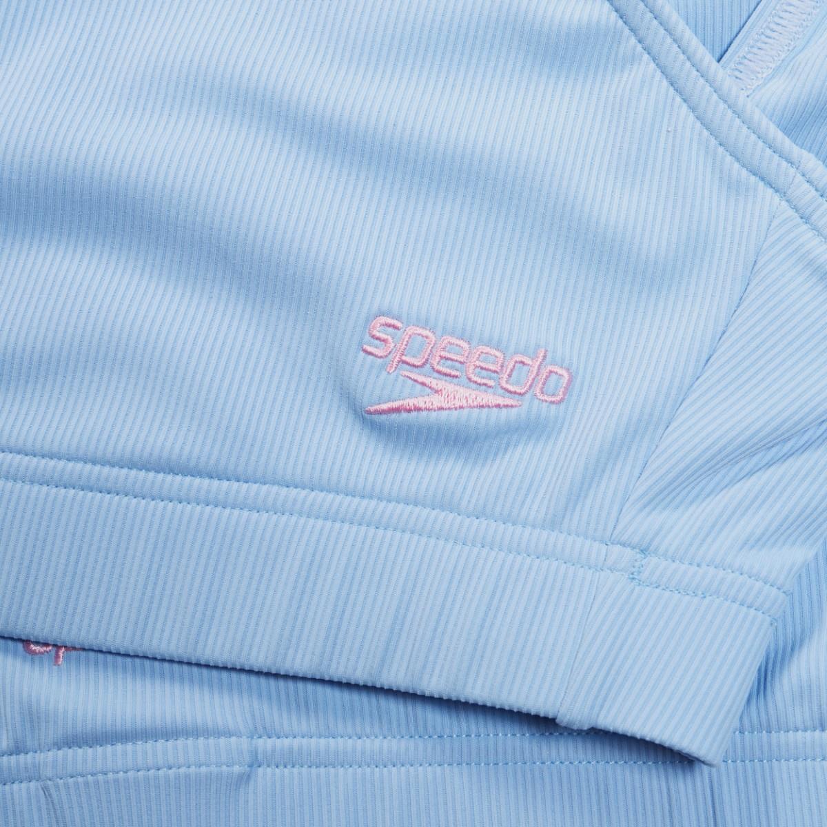 Logo of Speedo Textured Deep U-Back Swim Bikini displayed