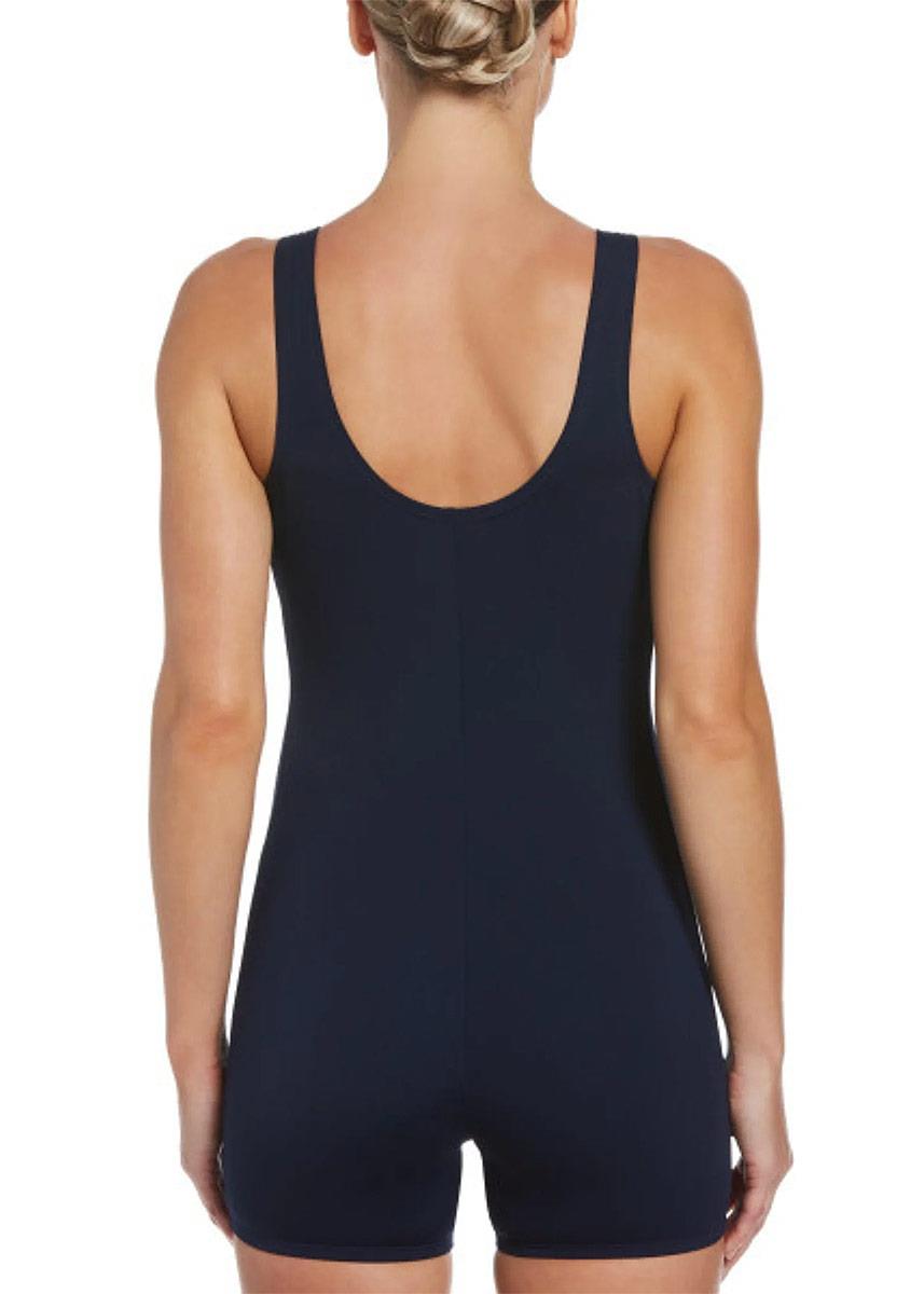 Nike Hydrastrong Poly Solid Legsuit - Midnight Navy-brand