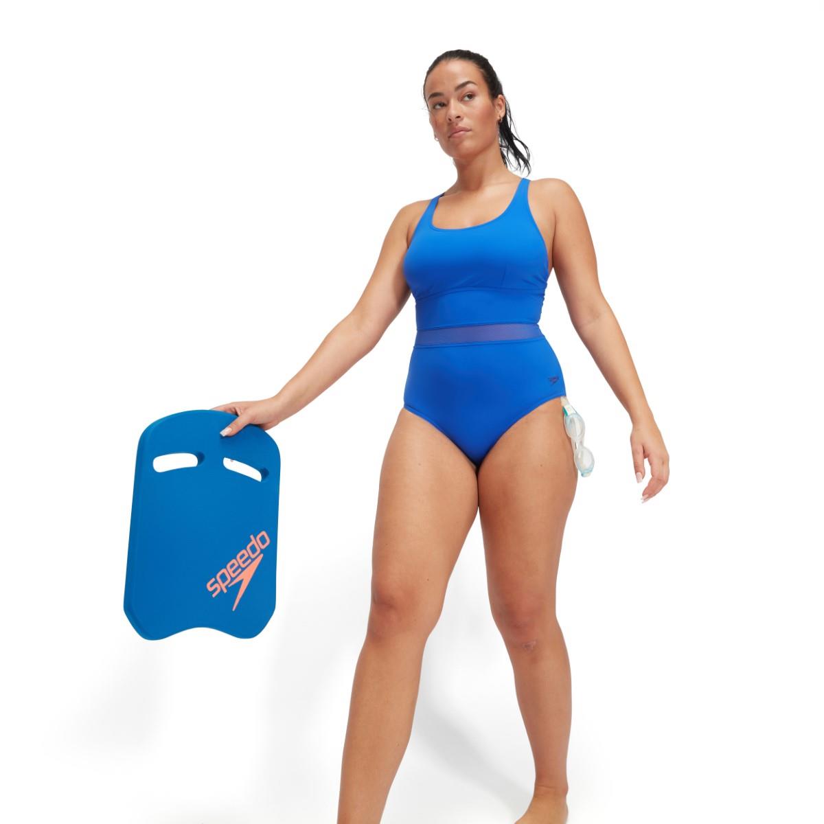 Speedo Shaping LuniaGlow Swimsuit - Cobalt-609802