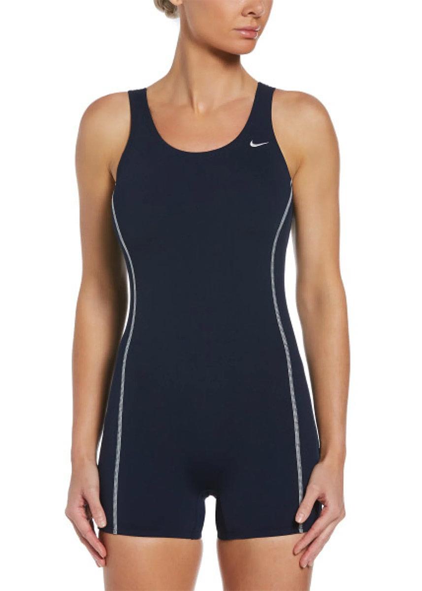 Nike Hydrastrong Poly Solid Legsuit - Midnight Navy