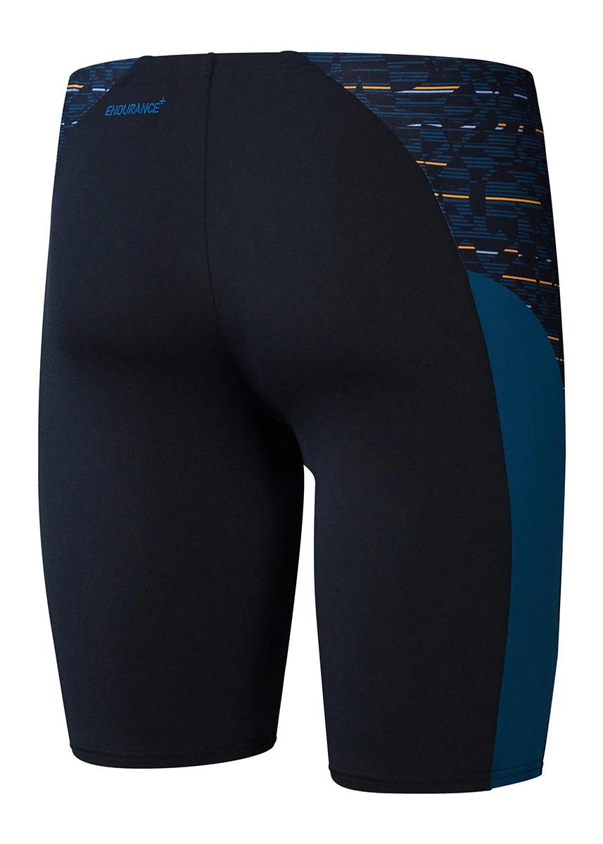 Speedo END+ MAX Splice Mid Jammer - Black / Dark Blue-609446