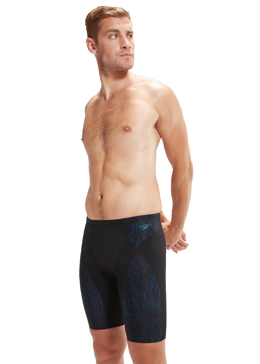 Speedo END+ MAX Compression Jammer - Black / Blue-609373