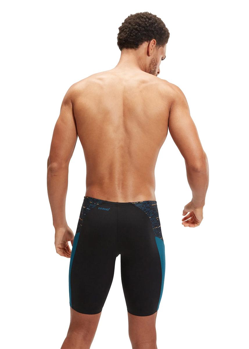 Speedo END+ MAX Splice Mid Jammer - Black / Dark Blue-brand