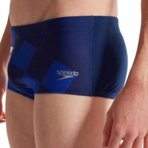 Speedo Placement Digital 17 cm Superstar Brief – Blue / Cobalt / Watermelon / White