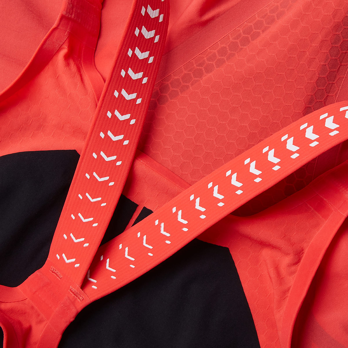 Speedo Fastskin LZR Pure Intent 2.0 Openback Kneeskin - Flame Red / Picton Blue-612281