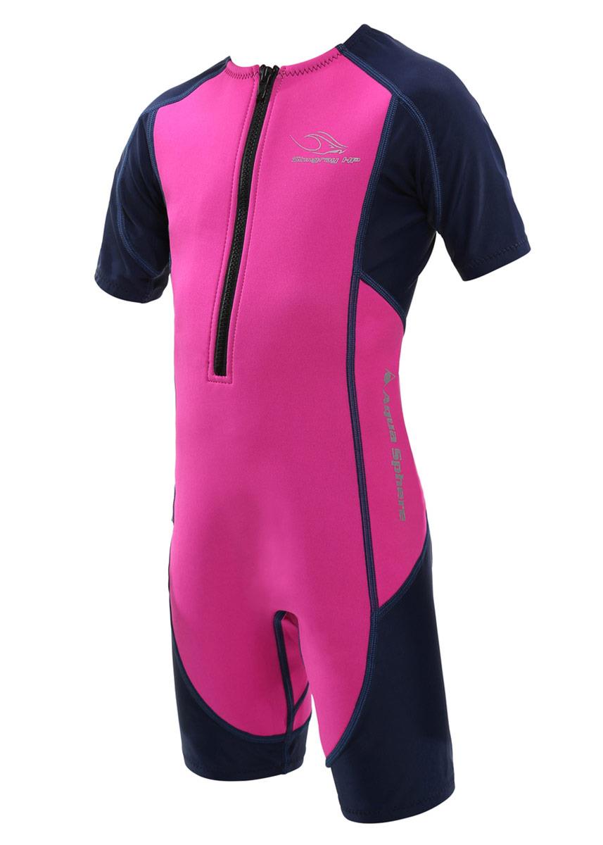 Aquasphere Stingray HP2 Junior Short Sleeve Wetsuits - Pink