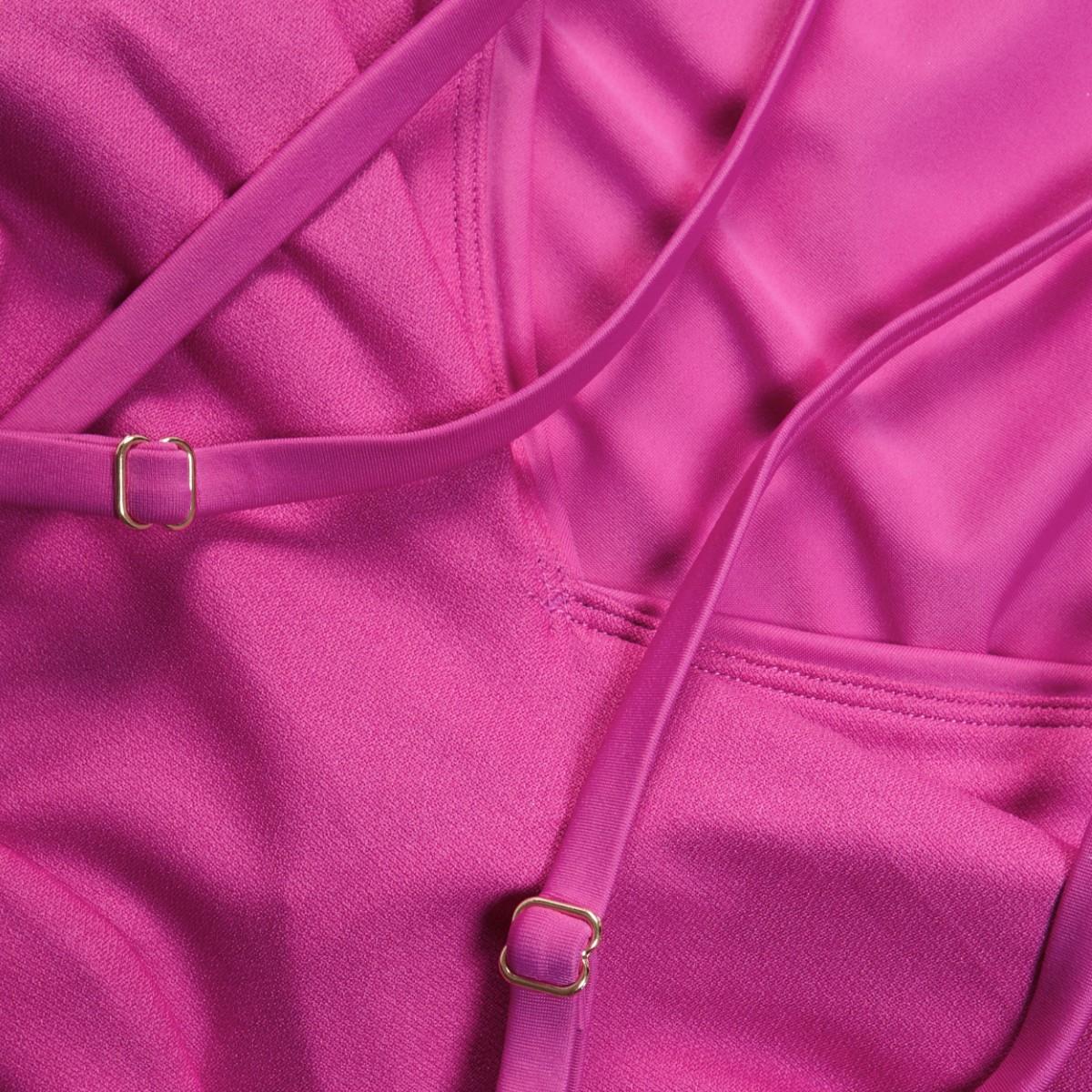 Speedo Womens Shaping Strappy Swimsuit - Wineberry-610676