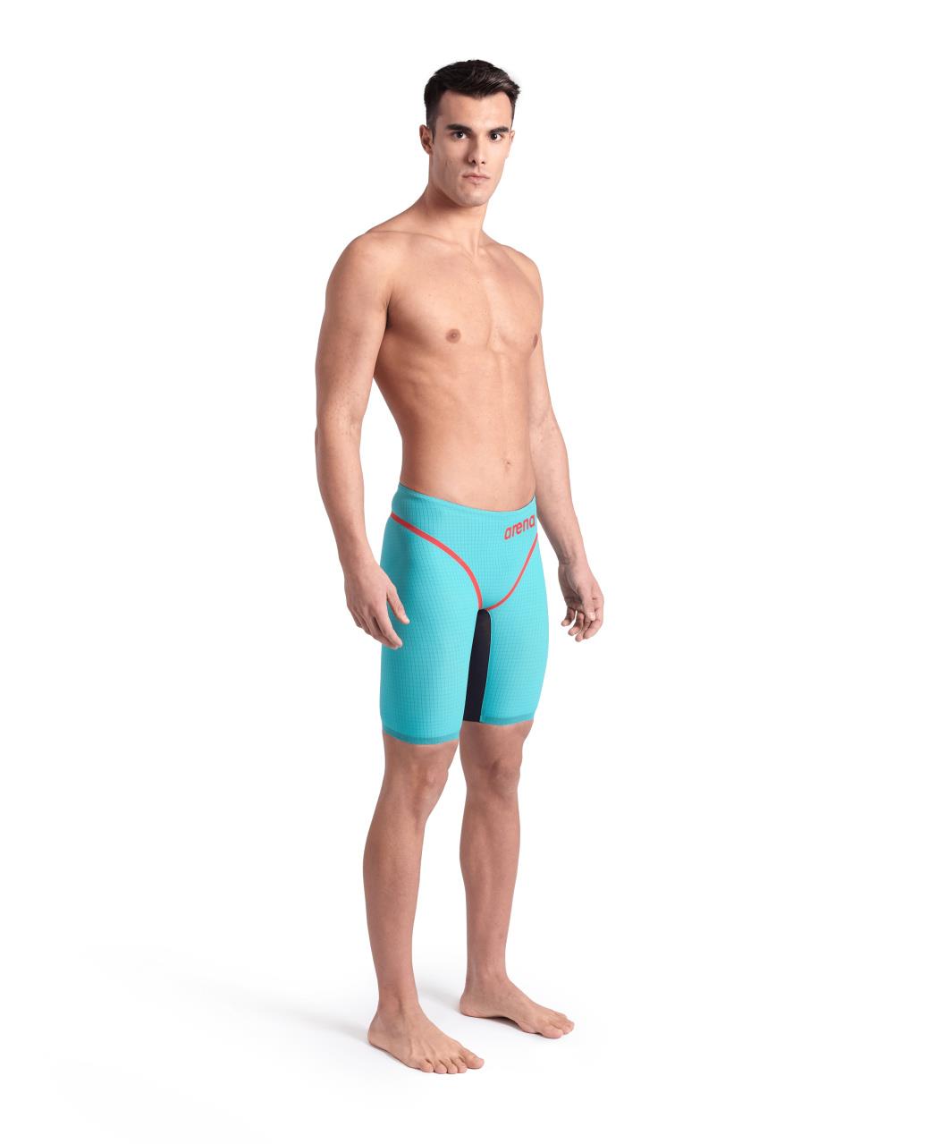 Arena Powerskin Carbon Core Fx Jammer - Turquoise / Metallic-611302