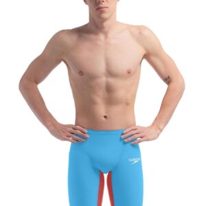 Speedo Fastskin LZR Pure Valor 2.0 Jammer - Picton Blue / Flame Red