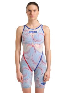 Arena Limited Edition Powerskin Carbon Glide Closedback Kneesuit - Fireflow