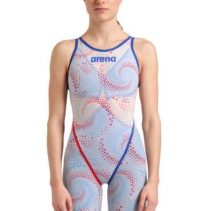 Arena Limited Edition Powerskin Carbon Glide Closedback Kneesuit - Fireflow