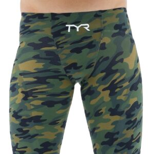 TYR Venzo Camo High Waist Jammer - Olive