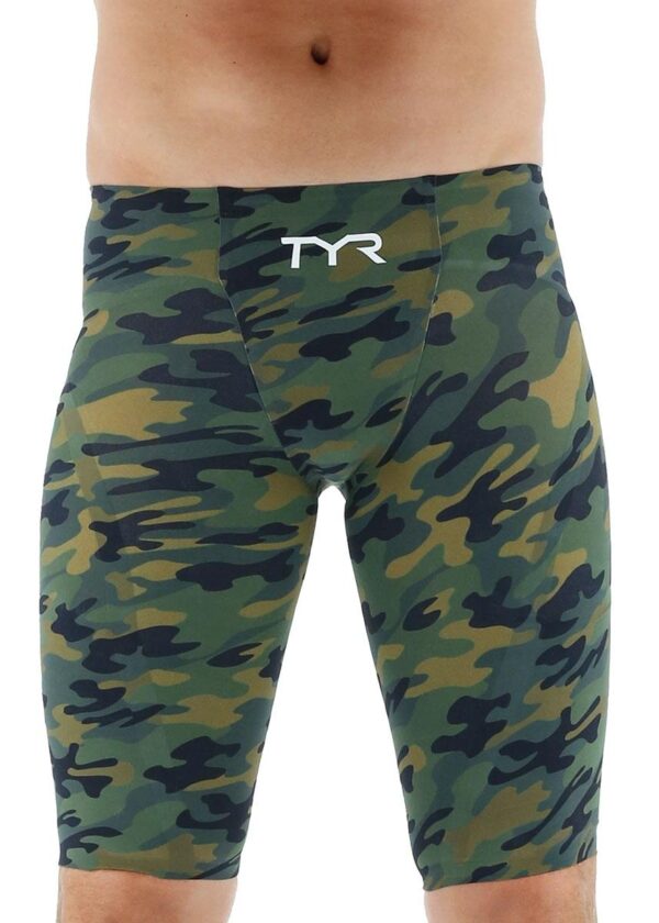 TYR Venzo Camo High Waist Jammer - Olive