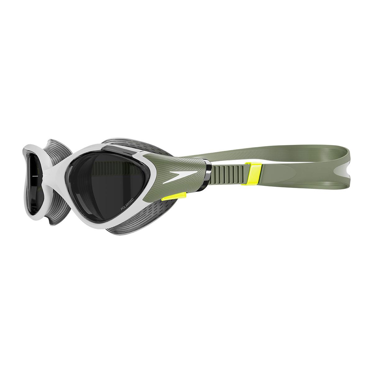 Speedo Biofuse 2.0 Womens Polarised Goggles - Green / White-612259