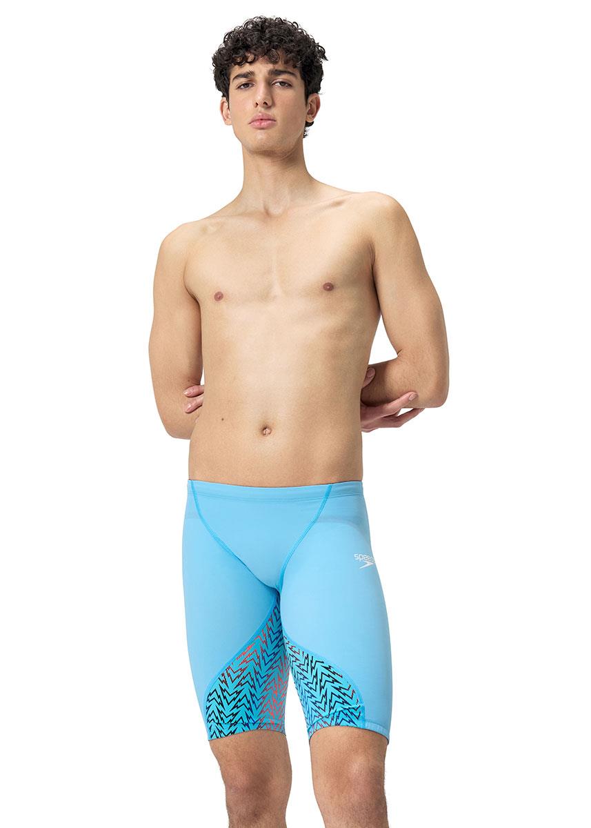 Speedo Fastskin LZR Ignite Jammer - Picton Blue / Siren Red