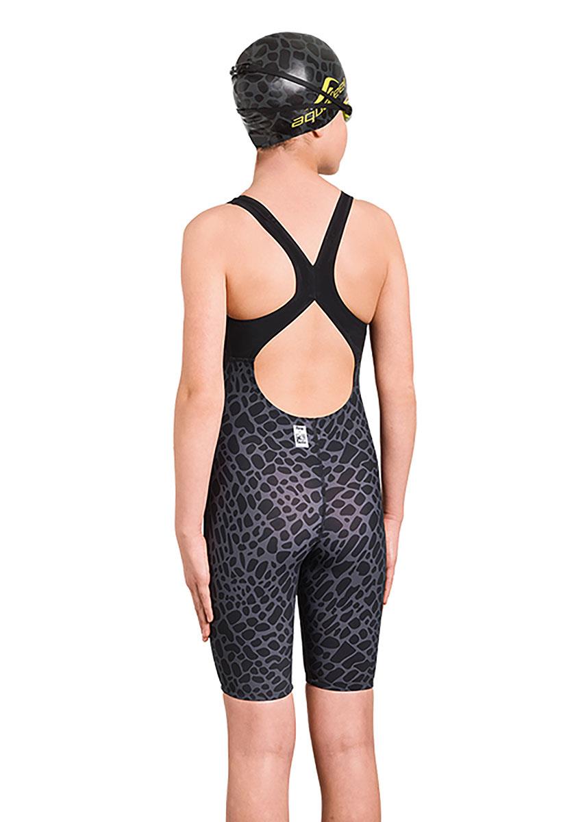 Aquafeel Girl's Limited Edition I-NOV Kneesuits - Black-brand