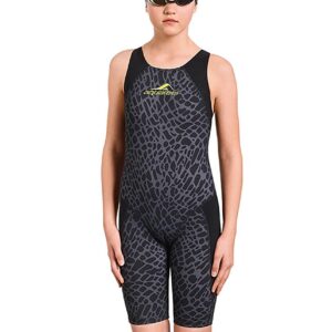 Aquafeel Girl's Limited Edition I-NOV Kneesuit - Black