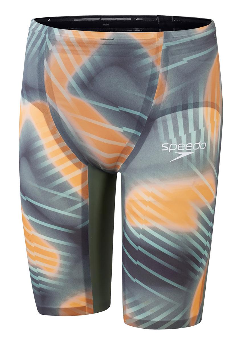Speedo Fastskin LZR Pure Valor 2.0 Jammer - Country Green / Nectarine-614235