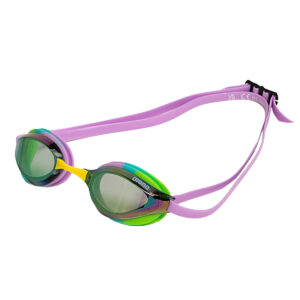 Arena Python Mirror Goggles - Green / Violet / Green