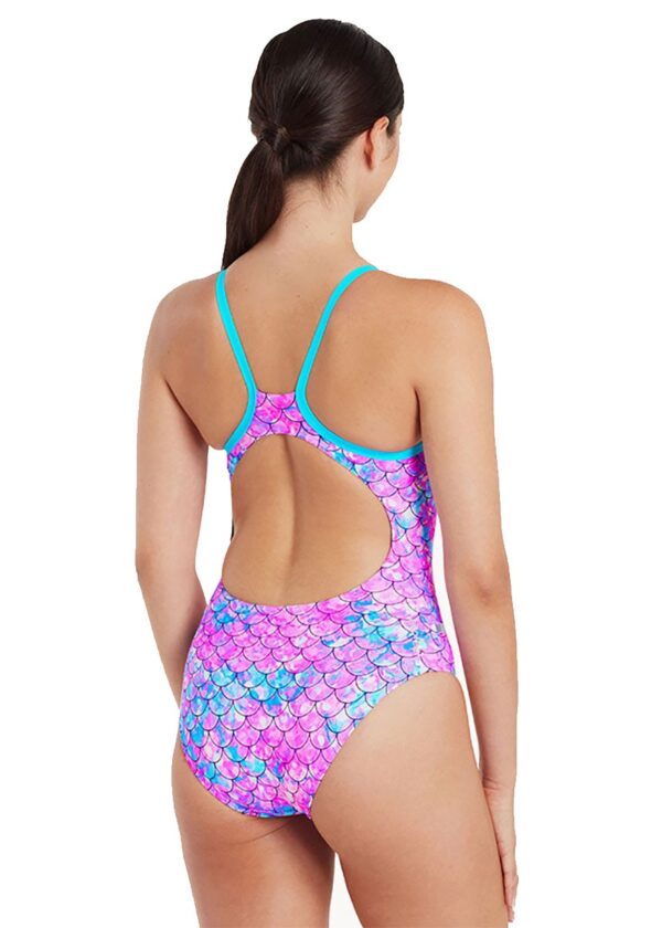 Zoggs Sirene Sparkle Strikeback Thermal Lined Swimsuit