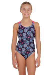 Zoggs Girls Fruity Flyback Swimsuit