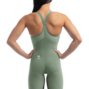 Speedo Fastskin LZR Pure Valor 2.0 Closedback Kneeskin – Green / Black