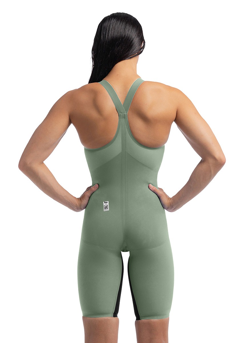 Speedo Fastskin LZR Pure Valor 2.0 Closedback Kneeskin - Green / Black-brand
