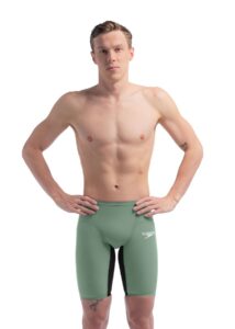 Speedo Fastskin LZR Pure Valor 2.0 High Waisted Jammer - Green / Black