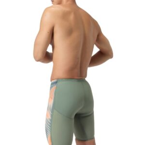 Speedo Fastskin LZR Pure Valor 2.0 High Waisted Jammer – Green / Orange