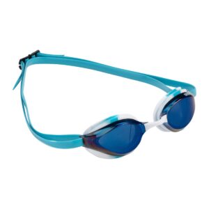 Arena Python Mirror Goggles - Blue Mirror / White / Sky-0