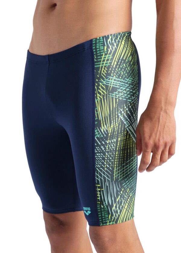 Arena Energy Jammer - Navy Blue / Green Multi