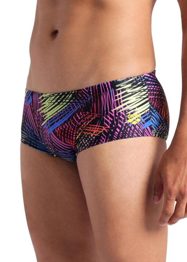 Arena Energy Low Waist Swim Short - Black / Multi