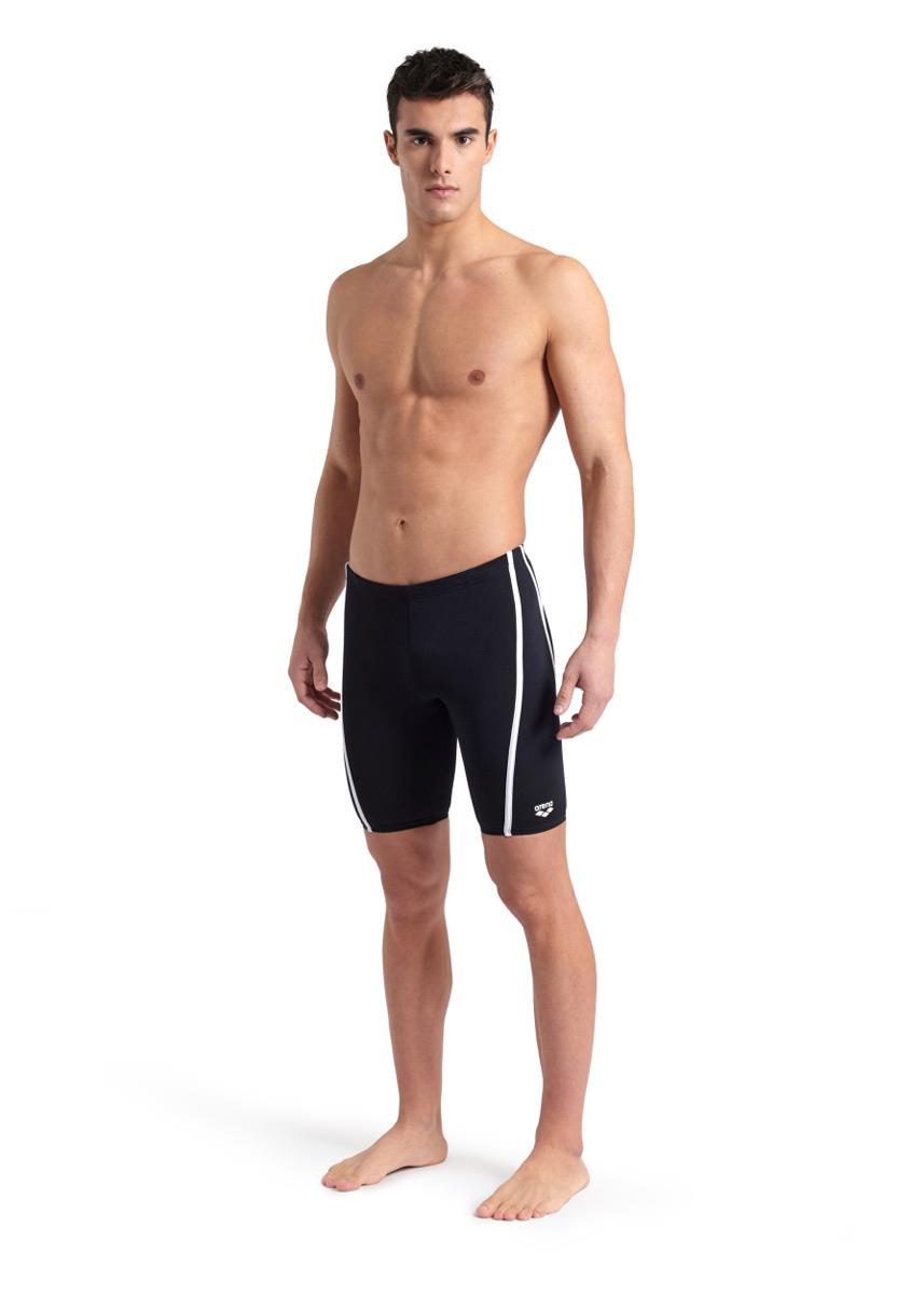 Arena Swim Pro_File Swim Jammer - Black / White-616711