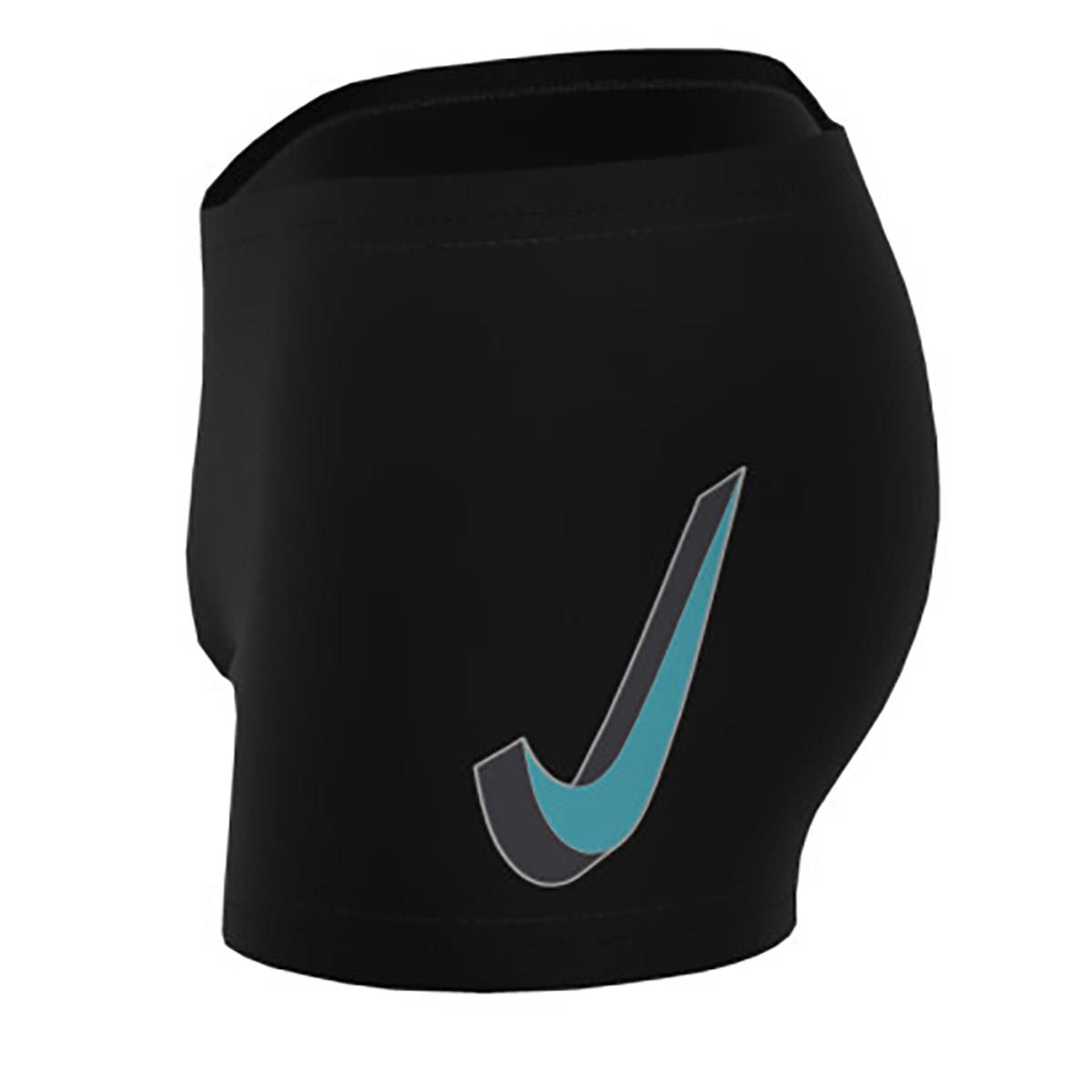 Nike Boys Square Leg Swimshorts - Black-615230