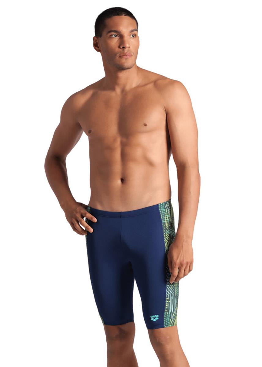 Arena Energy Jammer - Navy Blue / Green Multi -618423