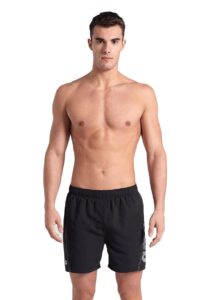Arena Men’s Fundamentals Logo Boxers - Black / White
