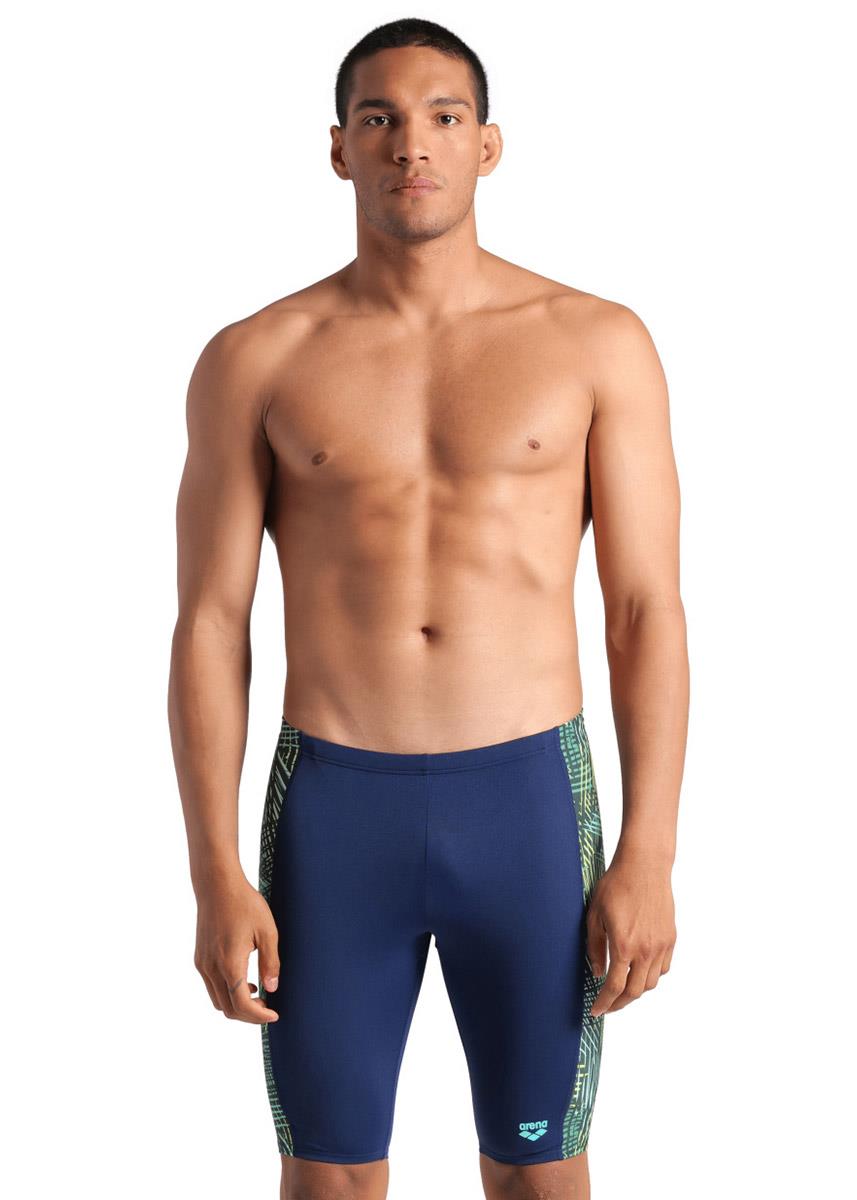 Arena Energy Jammer - Navy Blue / Green Multi -618421