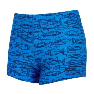 Zoggs Boys Fish Hip Racer Swim Shorts