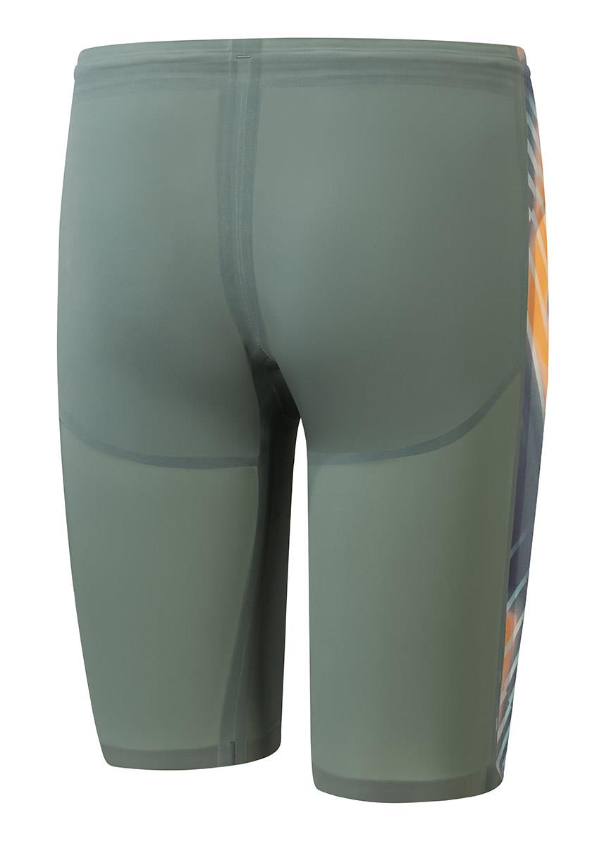 Speedo Fastskin LZR Pure Valor 2.0 High Waisted Jammer - Green / Orange-619009
