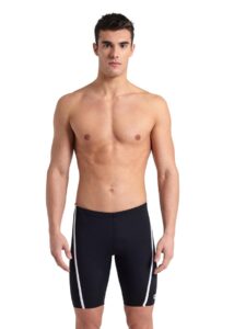 Arena Swim Pro_File Swim  Jammer - Black / White