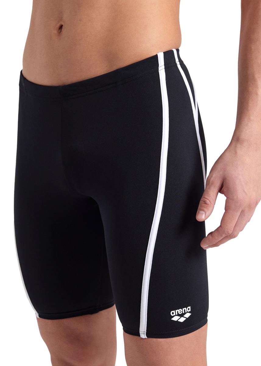 Arena Swim Pro_File Swim Jammer - Black / White-616715