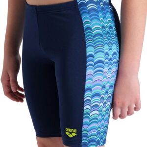 Arena Boy's Ondulation Jammer - Navy / Multi