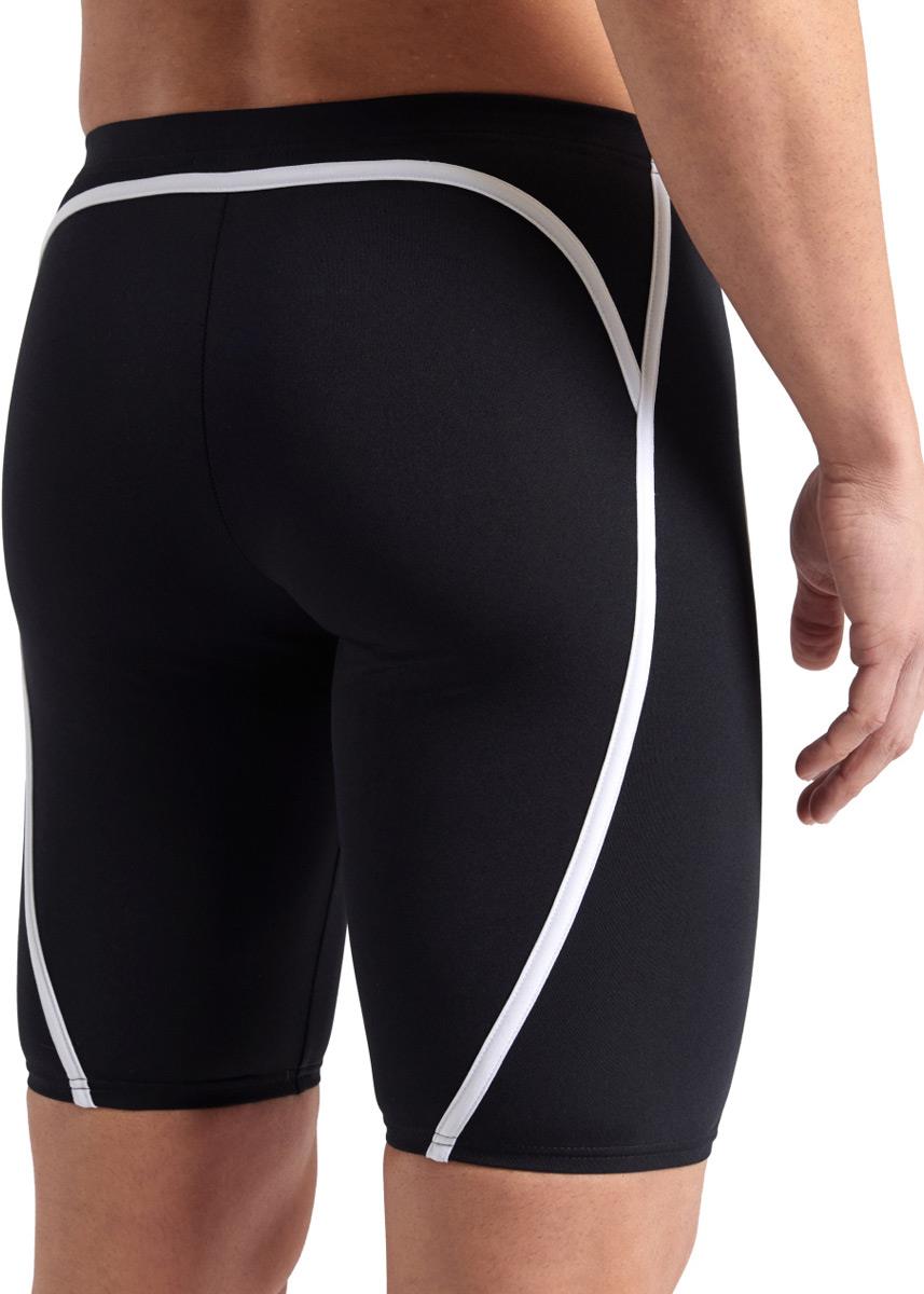 Arena Swim Pro_File Swim Jammer - Black / White-616717