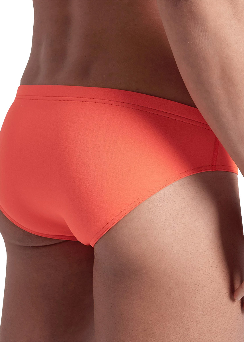 Arena Team Solid Swim Brief - Bright Coral-brand
