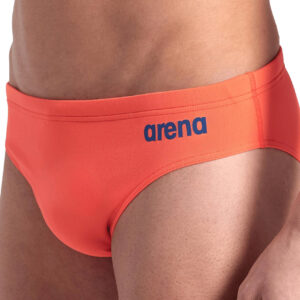 Arena Team Solid Swim Brief - Red / White