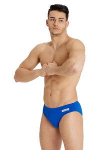 Arena Team Solid Swim Brief - Royal Blue / White