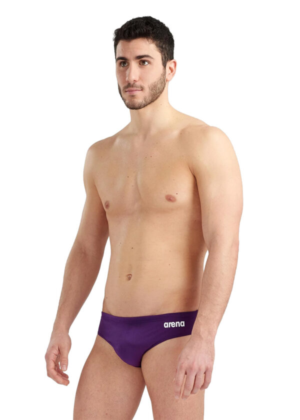 Arena Team Solid Swim Brief - Red / White