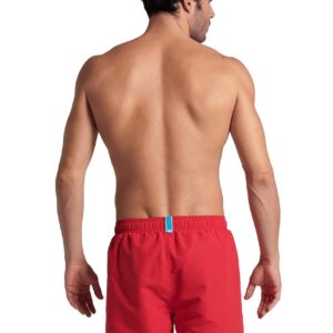 Arena Men’s Fundamentals Logo Boxer – Red / White