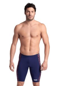 Arena Abstract Tiles Jammer - Navy / Red White Blue