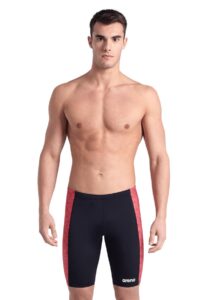 Arena Abstract Tiles Jammer - Black / Team Red